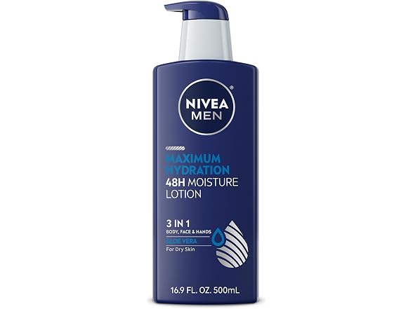 NIVEA MEN Maximum Hydration Lotion 16.9oz