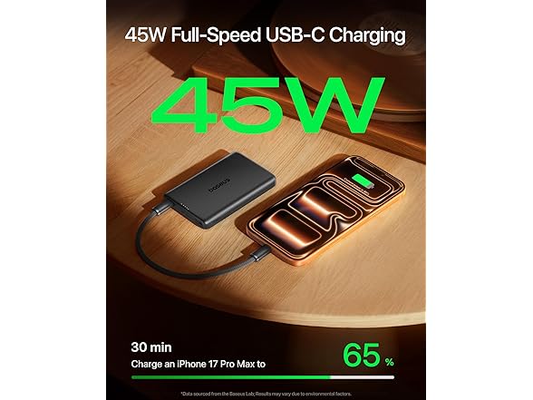 Baseus Picogo AM52 Qi2.2 MagSafe Power Bank | 10k mAh 25W