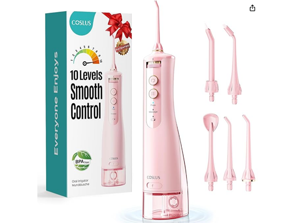 COSLUS E40 Portable Water Flosser