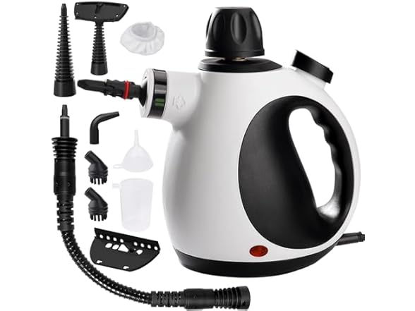 Handheld Steam Cleaner w/ 10 Accessories