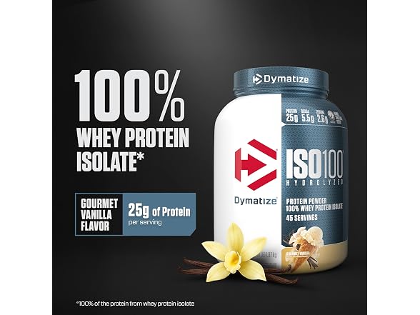 Dymatize ISO100 Protein Powder Vanilla