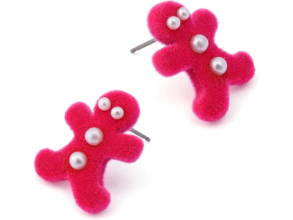 Betsey Johnson Women's Santa Baby Earrings