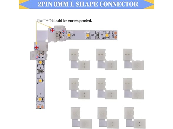 2 Pin LED Strip Connector Kit