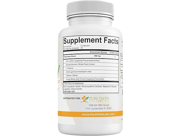 Pure Faith Labs Vivify Brain Booster