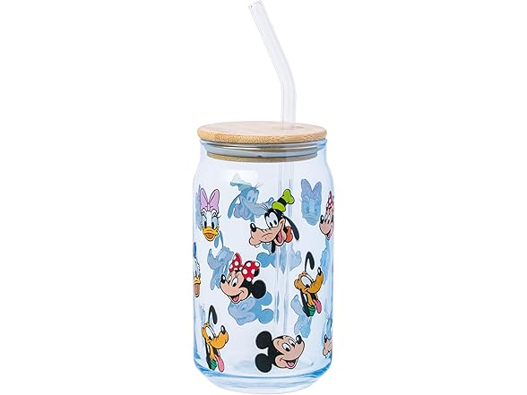 Silver Buffalo 16oz Disney Mickey and Friends Tumbler