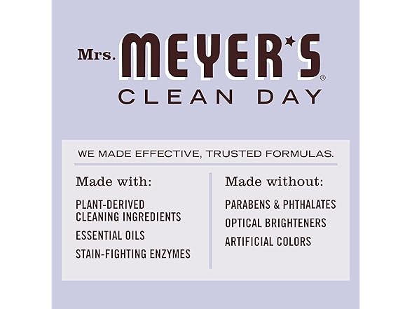 Mrs. Meyer's Laundry Detergent, Lavender, 64 oz