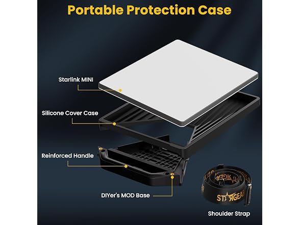 STARGEAR Starlink Mini Cover w/Strap