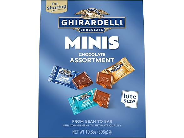 Ghirardelli Minis Choc Assortment 10.8oz