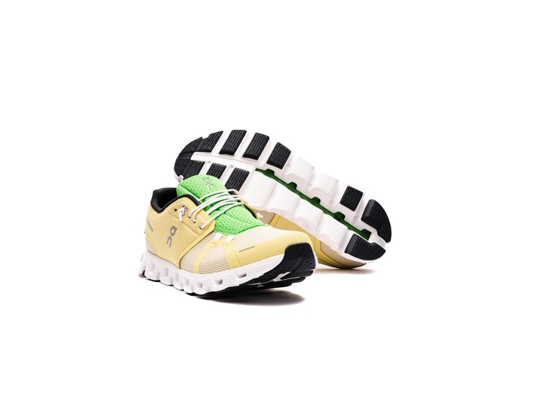 On Running 69.98852 5.5 On Running Cloud 5 Women's Shoes Hay/Acacia Hay/Acacia