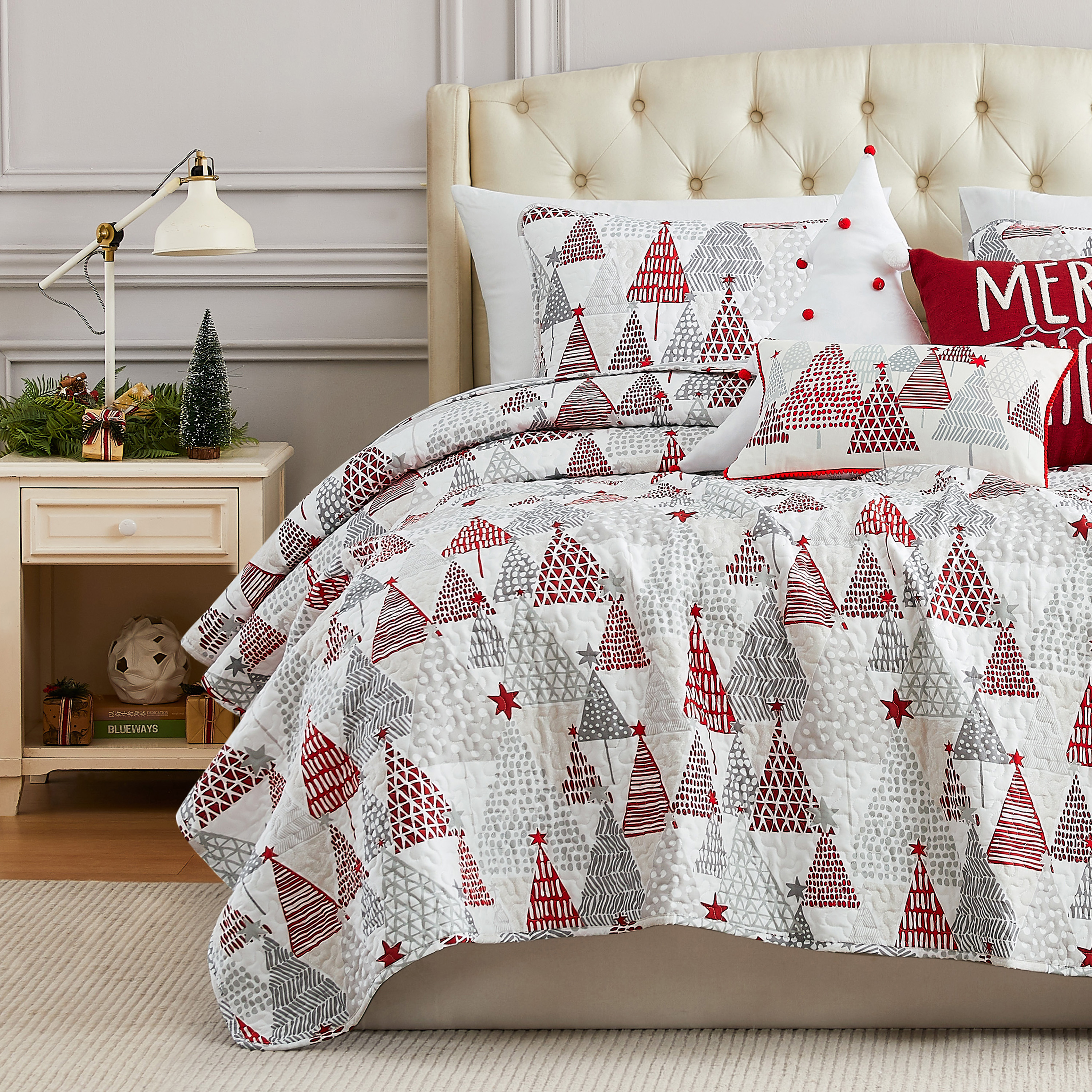 Southshore 6pc Christmas Quilt Set - Gallery 30
