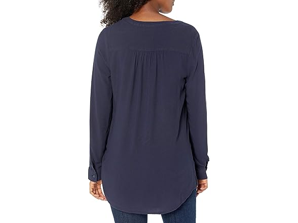 Amazon Essentials Womens LS Woven Blouse