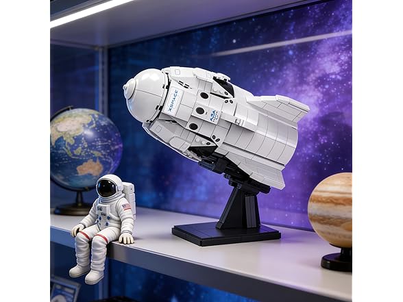 Dragon2 Space Rocket Ship Building