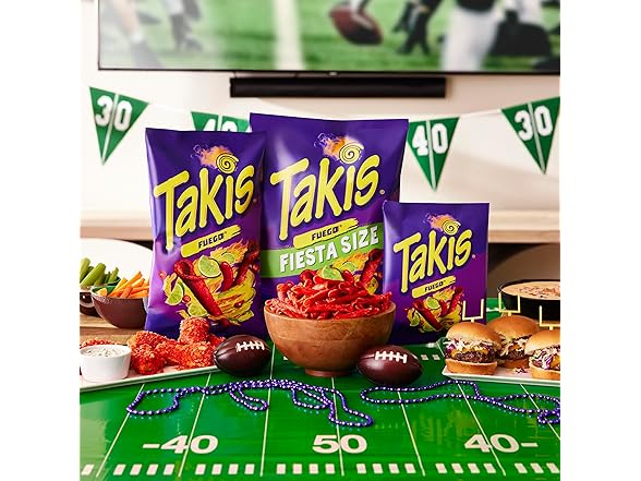 Takis Fuego 17 oz Fiesta Size Hot Chili Pepper