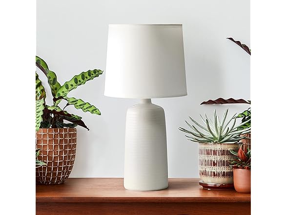 Simple Designs LT2085-OFF Textured Linear Pot