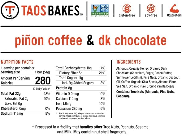  Taos Bakes Snack Bars 