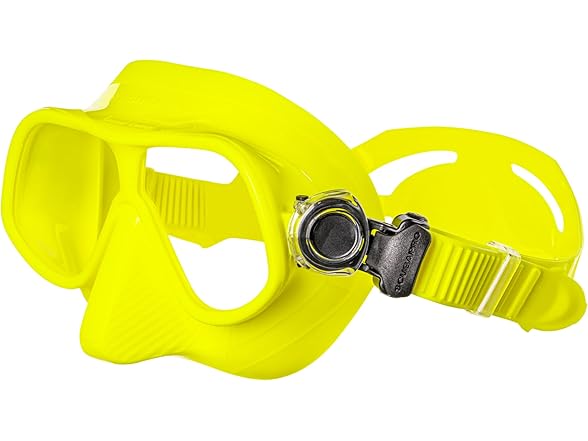 SCUBAPRO Steel Comp Freediving Mask, Yellow