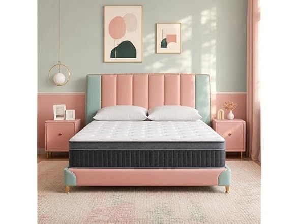 UNZIPE 14 Inch Full Memory Foam Mattress, Medium Firm