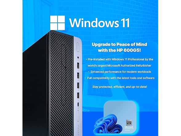 HP ProDesk 600 G5 Desktop PC 16GB 250GB