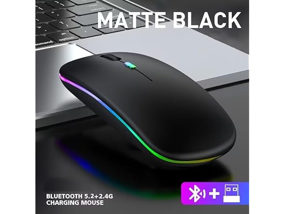 10-Pack Wireless Bluetooth Mouse Black