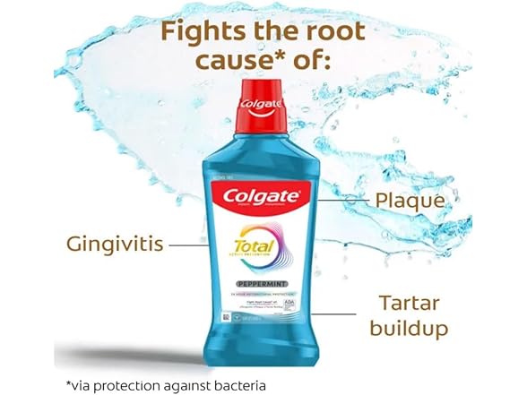 Colgate Pro-Shield Peppermint Mouthwash 16.9oz