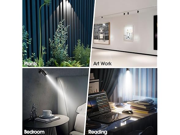 (6 Pack) DEDC Mini LED Spot Lights