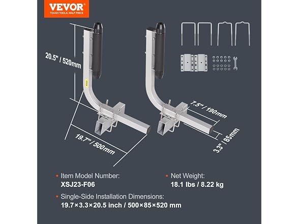 VEVOR Marine Trailer Guide Set