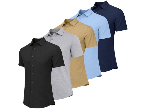 Black - Heather Grey - Khaki - Light Blue - Navy