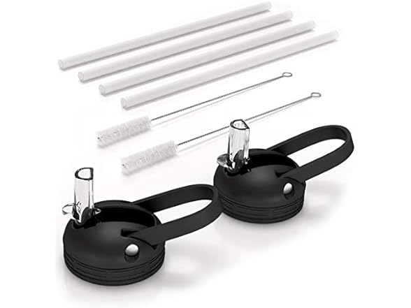 The Sip Straw Lid for Wide Mouth Water Bottles