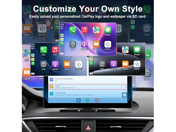 Accfly Wireless CarPlay Car Screen