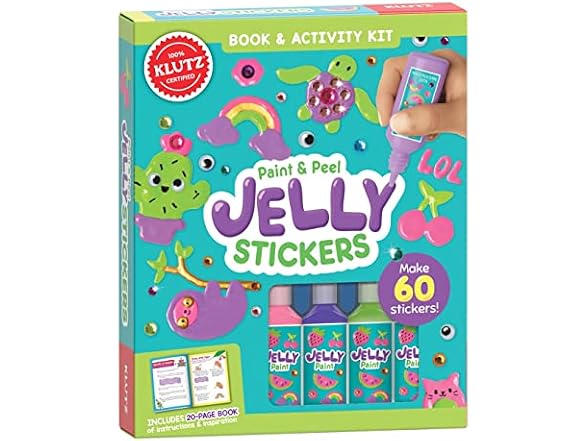 Paint & Peel Jelly Stickers