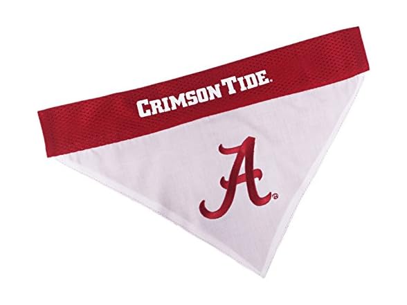 Pets First Collegiate Pet Accessories, Reversible Bandana
