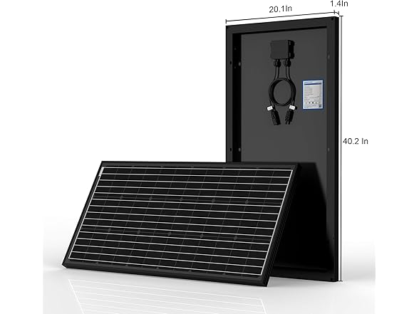 ACOPOWER 100 Watt Solar Panel Kit