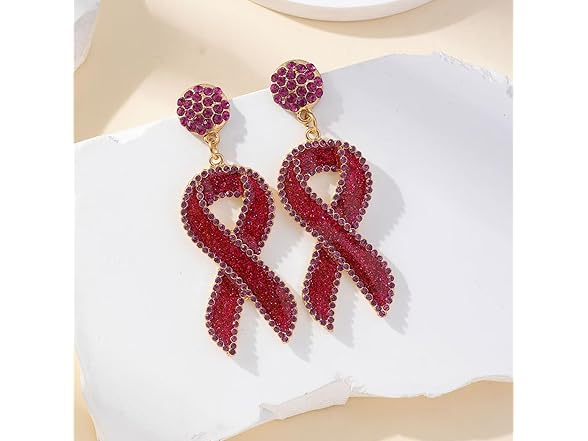 Breast Cancer Awareness Earrings