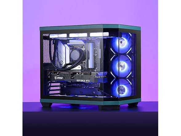 LTC 120mm PC Case Fan, ARGB, Black