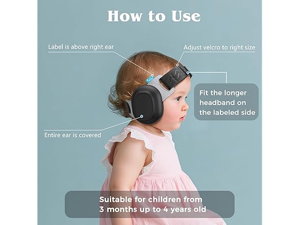 Bella's Friends Baby Ear Protection for Infants