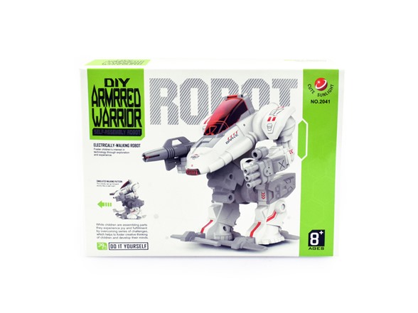 STEM DIY Armored Warrior Walking Robot