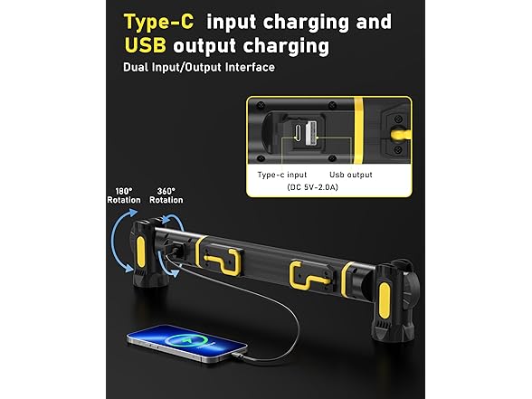 Hipplan Magnetic Work Light