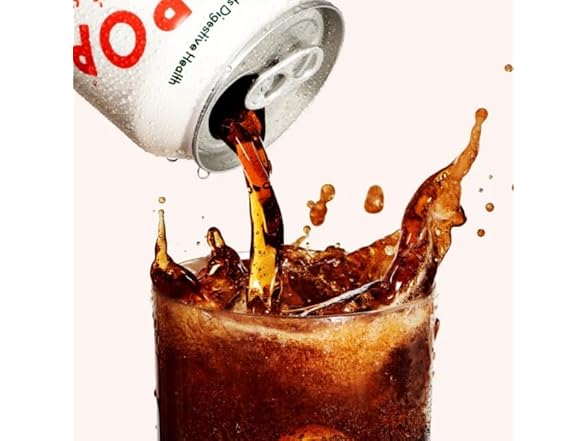 1CT OLIPOP Vintage Cola Prebiotic Soda, 12 OZ