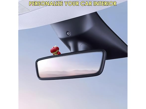 Tesla Car Mirror Pendant Dragon