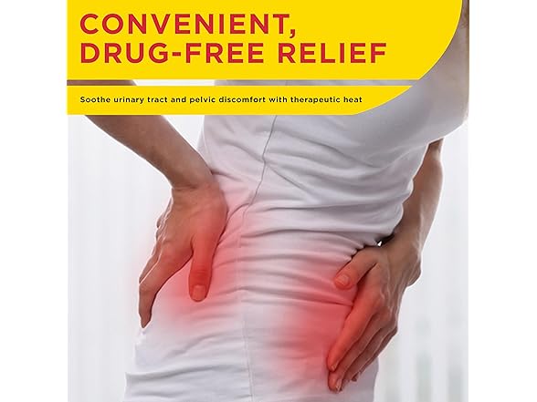 3CT Uricalm Personal Heat Patch, Soothes Discomfort