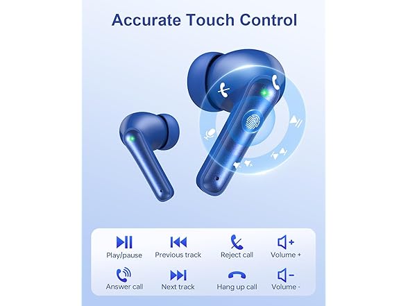 JGUG Wireless Earbuds Bluetooth Buds