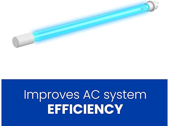 AprilAire AUV24V Residential Whole-House Ultraviolet Light UVC Chemical Free Coil Cleaner