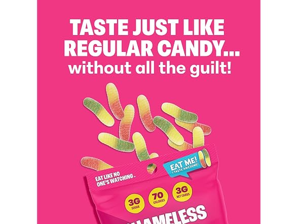 Shameless Candy | Sour Gummy Worms