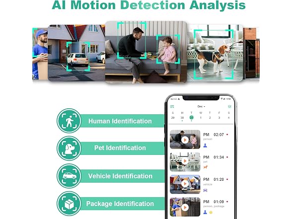 VISION WELL Security Cameras Wireless