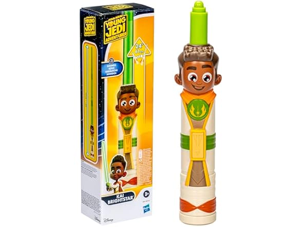Young Jedi Adventures Kai Brightstar Green Lightsaber