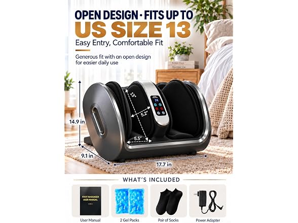 AEPR Shiatsu FSA Foot Massager with Heat