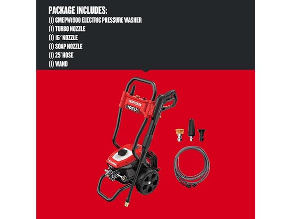 CRAFTSMAN CMEPW1900 1900psi Electric Pressure Washer