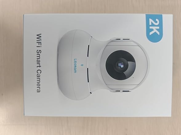 (NEW) Indoor 2K 360 Pan/Tilt Camera w/ Motion Detection