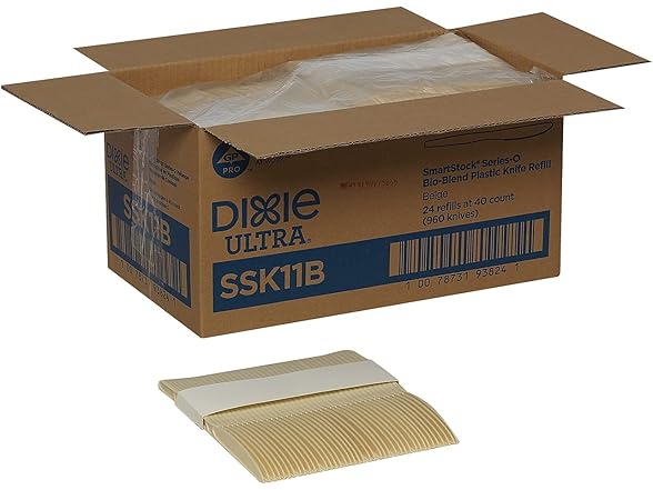 Dixie 960 Count Plastic Knives