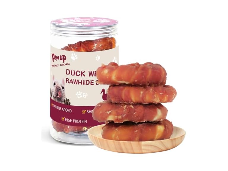 PAWUP BC1835325070006 Duck Wrapped Rawhide Dount